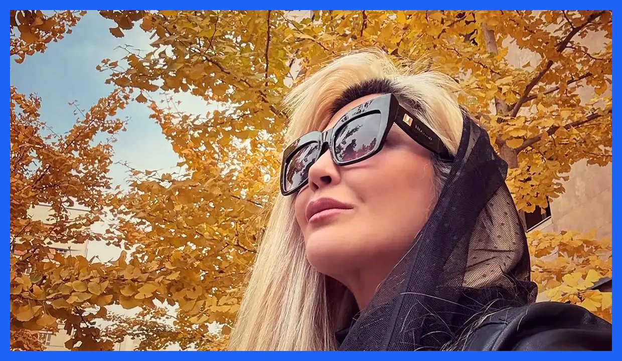 استایل شیک و تمام مشکی «مریم معصومی» در فوتوشوت‌های پاییزی (عکس)