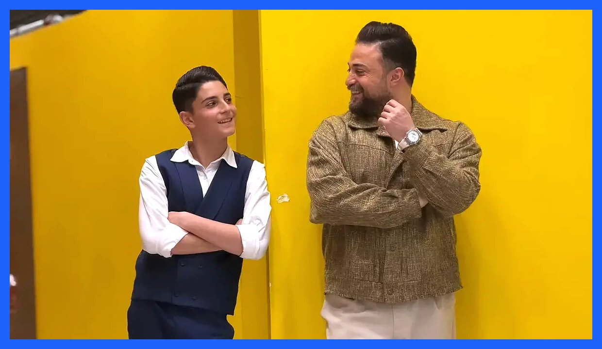 بابک جهانبخش و پسرش آرتا: لحظه‌ای شیرین در اصفهان!