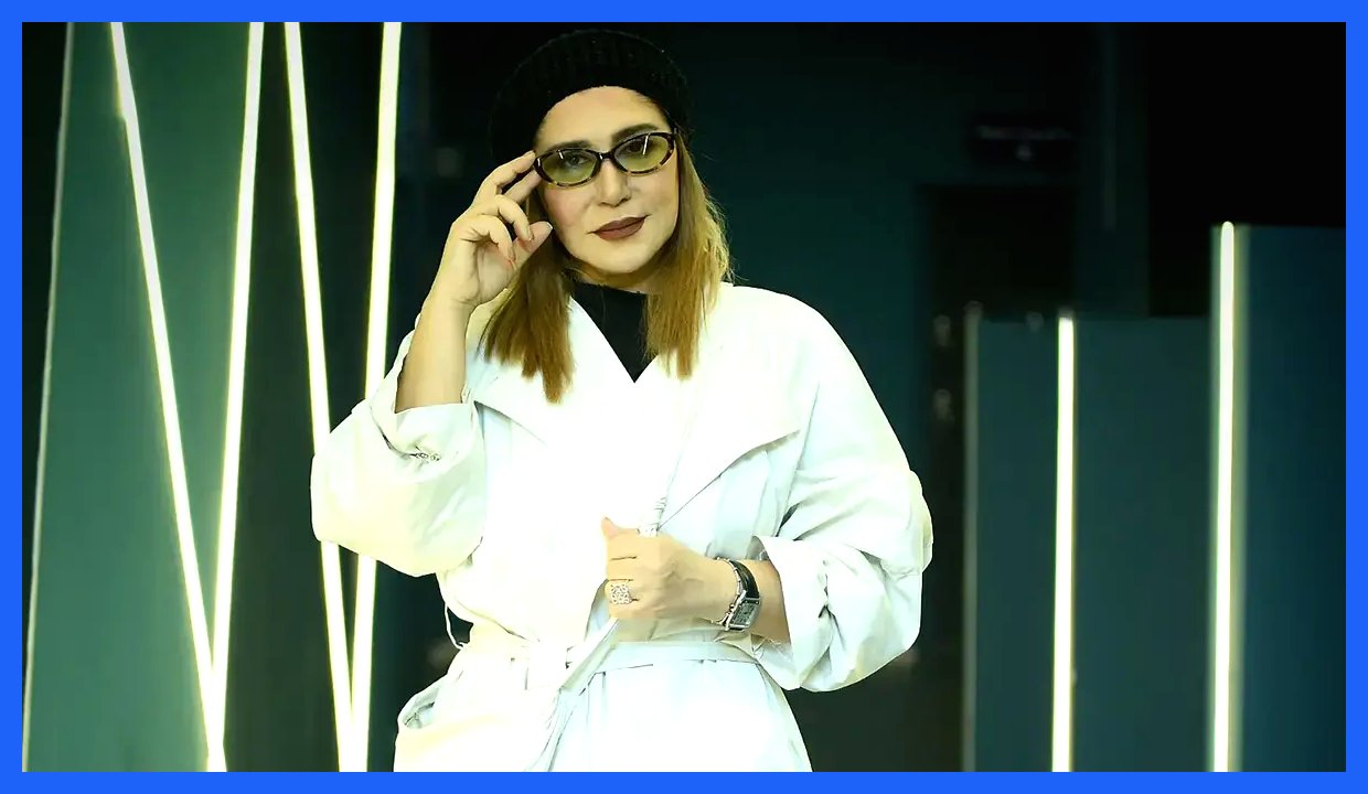 نسیم ادبی با مانتوی سفید و بوت مشکی در اکران فیلم امیر توکلی درخشید (عکس)