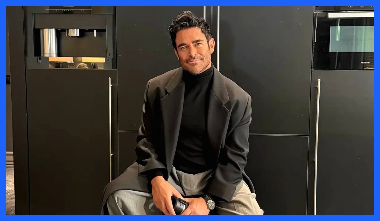 استایل ویژه زمستانی «محمدرضا گلزار»؛ پالتوی بلند و کتونی سفید در یک ترکیب جذاب (عکس)