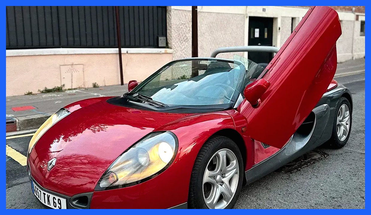 رنو اسپایدر؛ خودرو کمیاب فرانسوی که احتمالا ندیده اید (+فیلم و عکس)