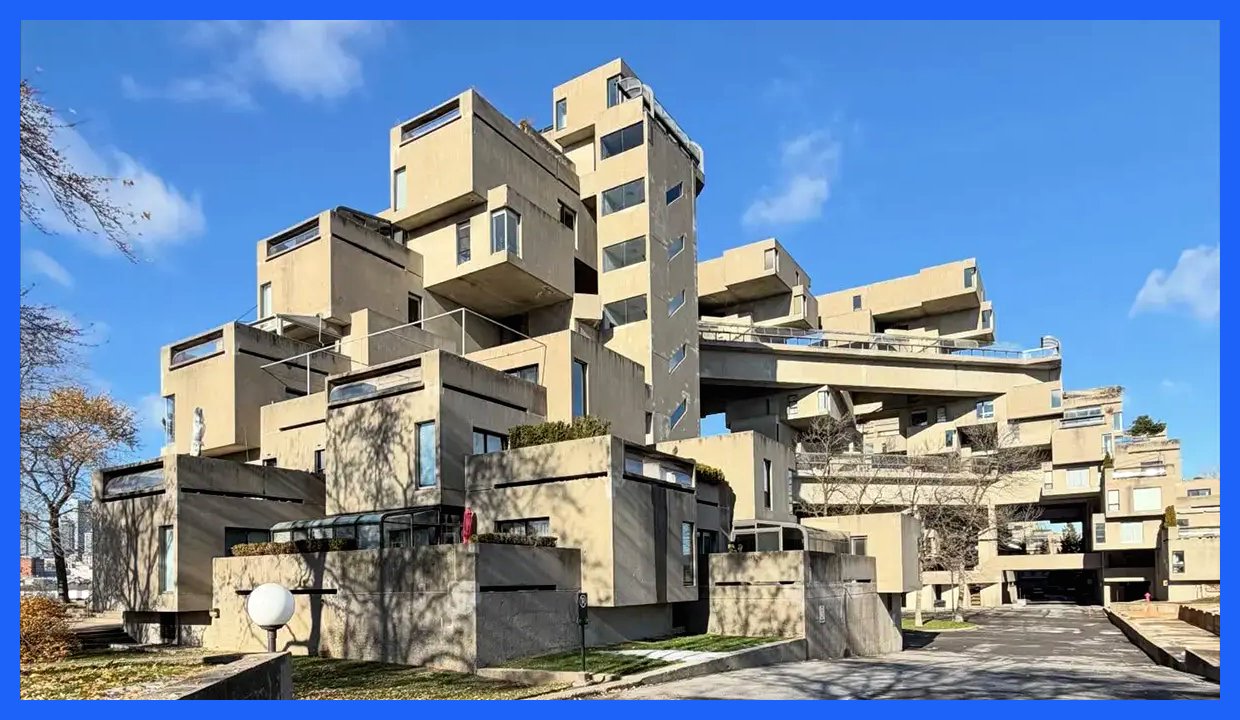 "هبیتات ۶۷؛ سازه‌ای مسکونی با طراحی منحصر به فرد!"