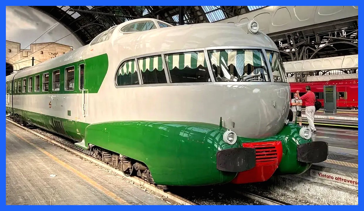 قطار آرلِکینو؛ اثر برجسته جو پونتی و نماد مدرنیسم ایتالیا (+عکس)