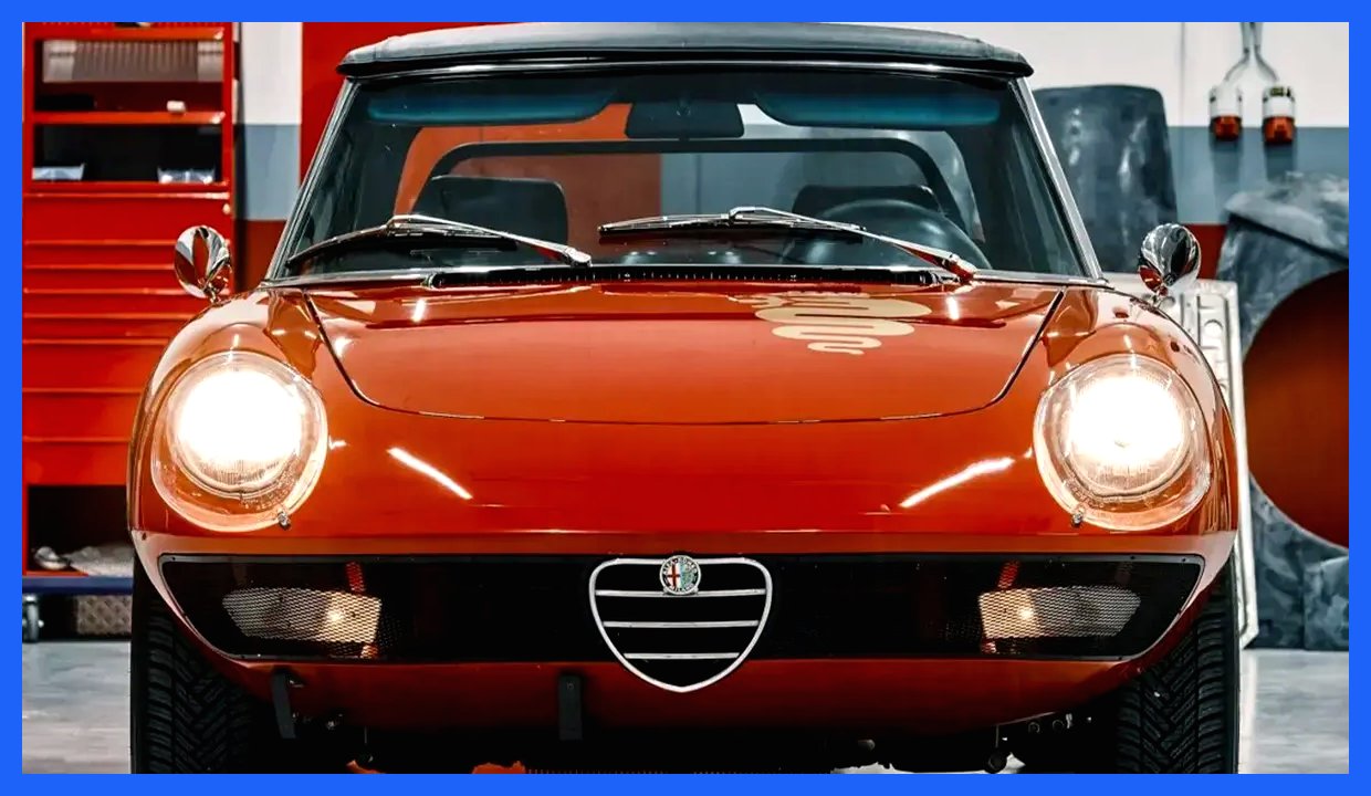 احیای یک کلاسیک ایتالیایی: ۷۰۰ ساعت تلاش برای بازسازی آلفا رومئو اسپایدر 2000 (+عکس)