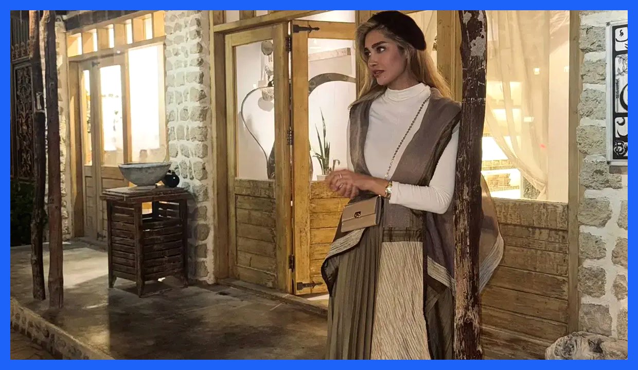 آناشید حسینی در جزیره کیش؛ استایل ساحلی شیک و راحت طراح لباس (عکس)