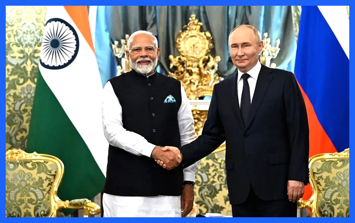 پوتین: هدف‌گذاری برای افزایش تجارت با هند به 100 میلیارد دلار