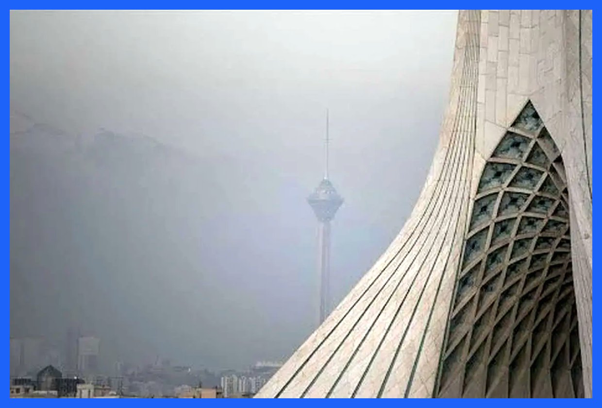 تهران در شدیدترین اپیزود آلودگی هوا