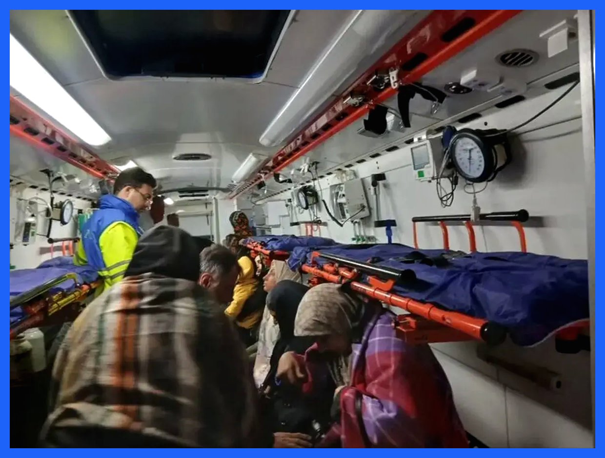 واژگونی اتوبوس در جاده کرمانشاه-بیستون؛ ۲۵ نفر مجروح شدند