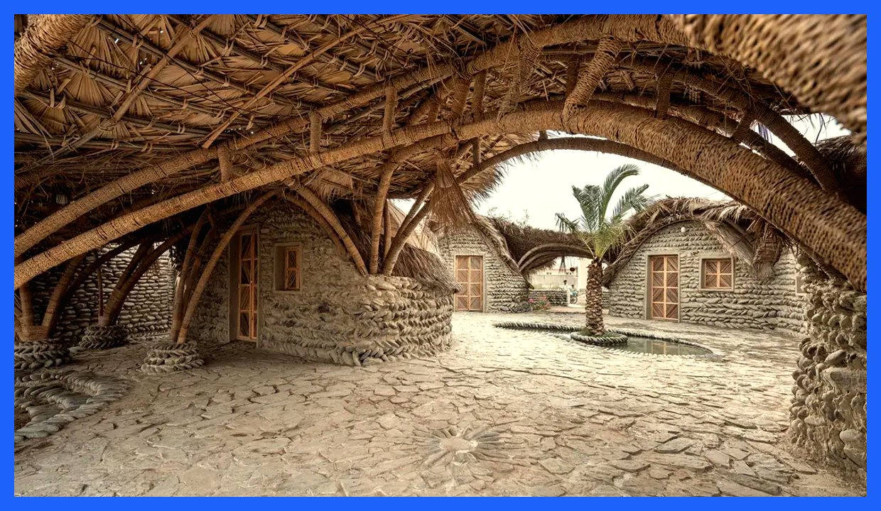 «مهمانسرای ندارگ»؛ اثری در سیستان و بلوچستان با الهام از معماری بومی «کپر» (+عکس)