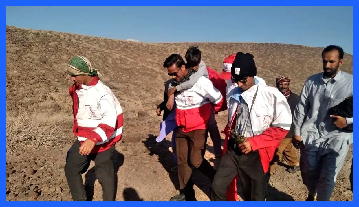 نجات نوجوان گم‌شده در ارتفاعات ریگان پس از ۱۵ ساعت تلاش بی‌وقفه