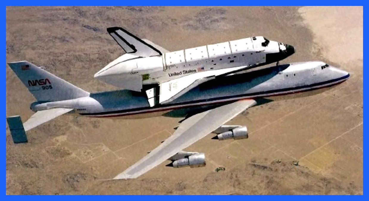 چرا ناسا از بوئینگ ۷۴۷ برای جابجایی شاتل‌های فضایی استفاده می‌کرد؟