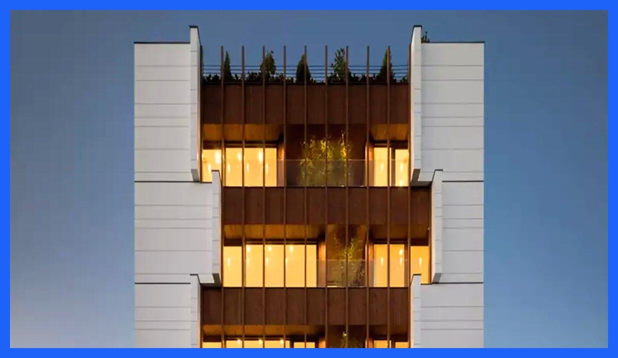 آپارتمان مسکونی شماره ۳۰ تهران؛ معماری برگزیده جایزه معمار 1397 که هنوز هم جذاب و خاص است (+تصاویر)