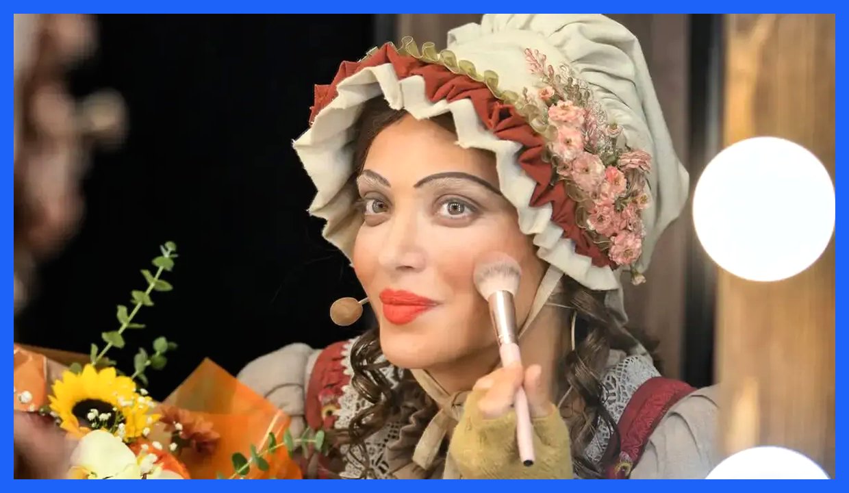 قاب آخر بهنوش طباطبایی در آینه؛ تمدید گریم نانسی برای آخرین اجرا (+عکس)