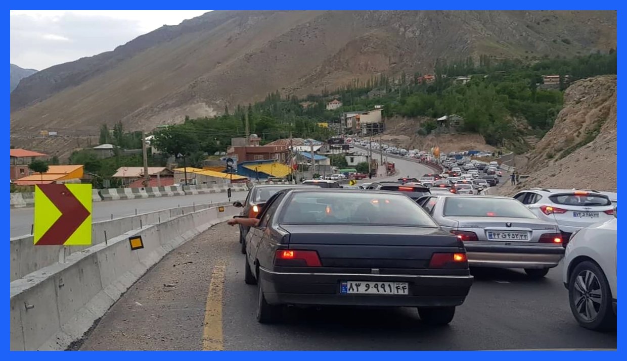 جاده هراز به حالت یکطرفه درآمد