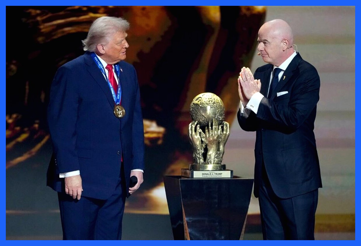 انتقادها از اعطای جایزه صلح "غیررسمی" فیفا به ترامپ!