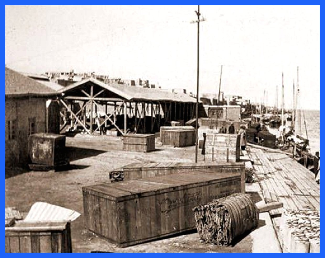 بازتابی از بندر بوشهر در سال‌های 1300 به روایت تصویر