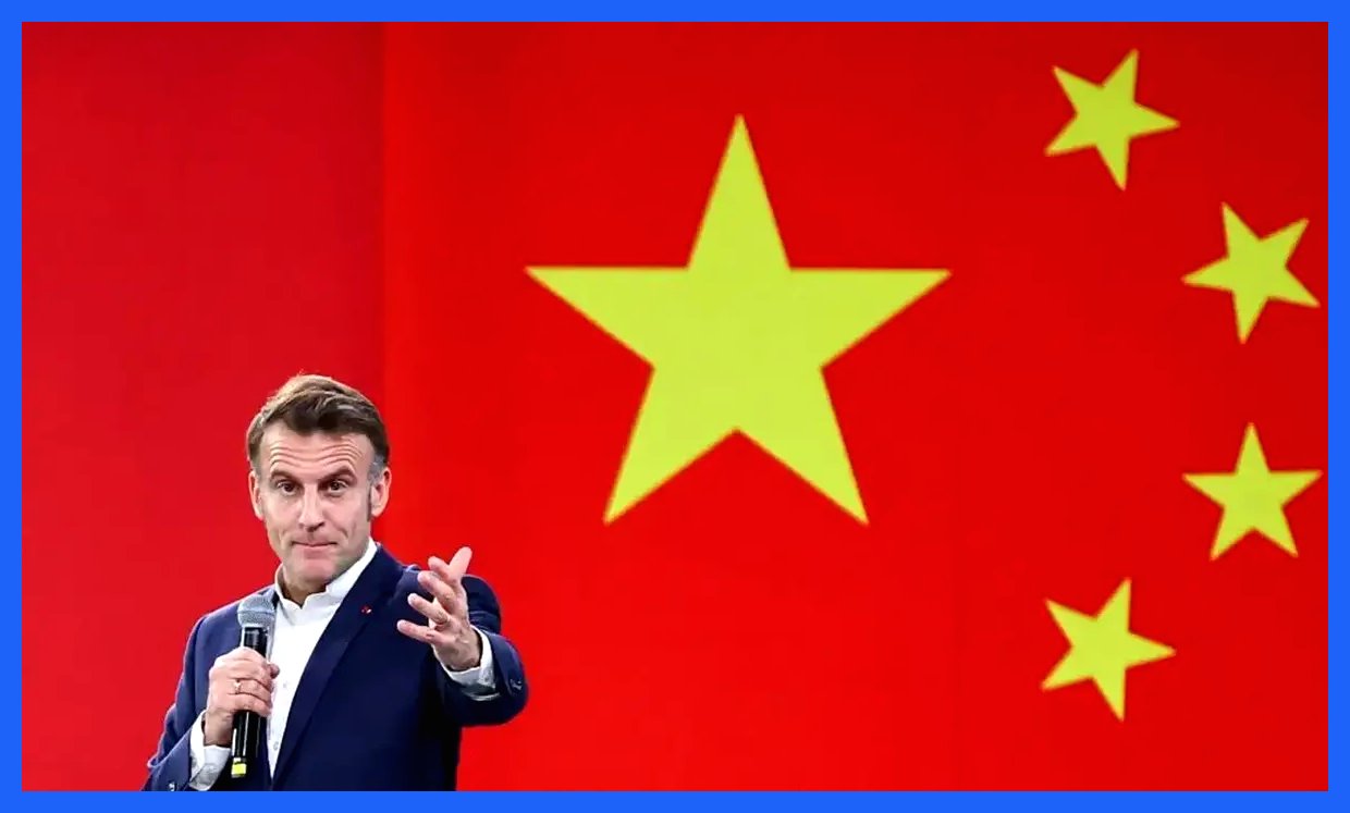 مکرون به چین: تغییر نکنید، اروپا نیز همچون آمریکا عمل خواهد کرد!