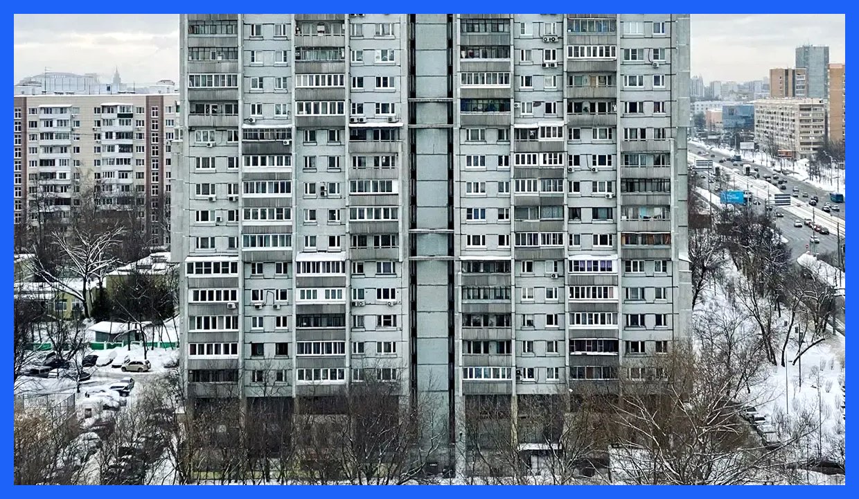 معماری منحصر به فرد خانه مکعب روبیک در مسکو (+عکس)