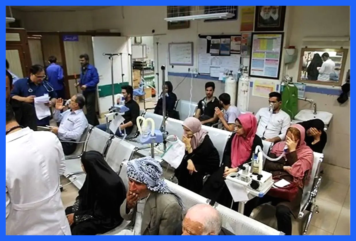 بستری شدن ۱۷۰ هزار نفر به خاطر آلودگی هوا
