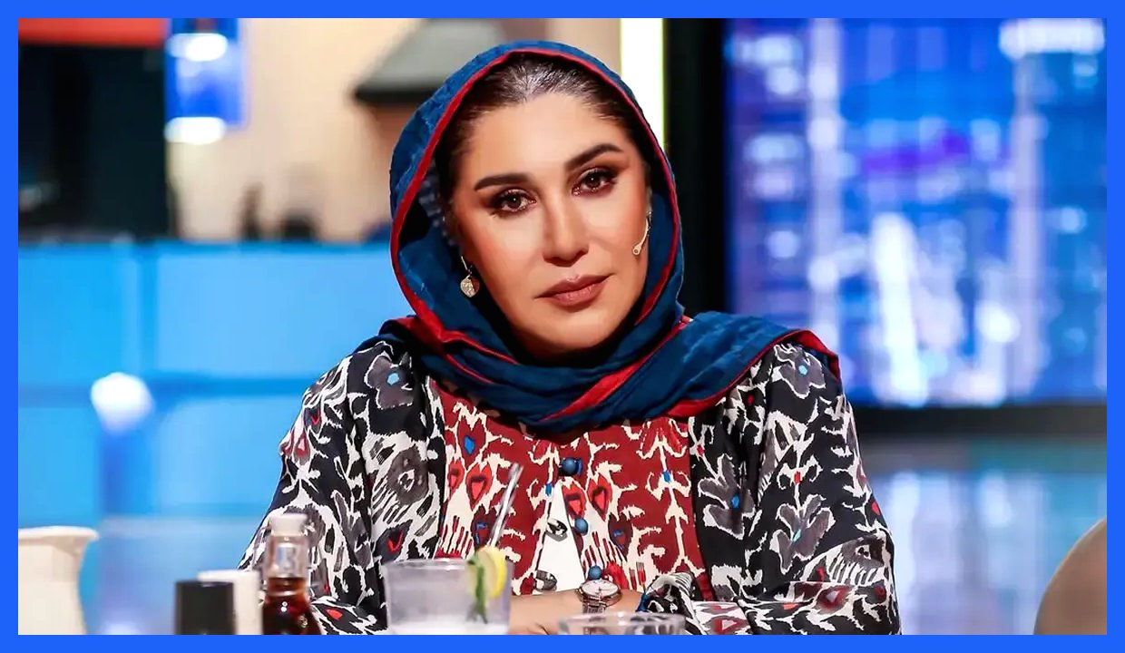 نسیم ادبی: شفرونی با رنگ‌های زنده و استایل پرجلوه در تلویزیون (عکس)