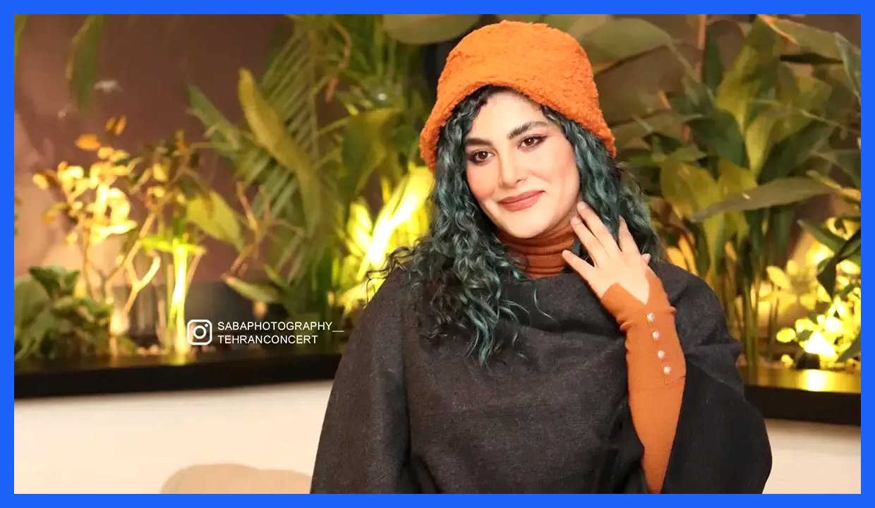 بهار قاسمی با تم نارنجی و مشکی، انتخابی خاص برای اکران سینمایی خود داشت (عکس)