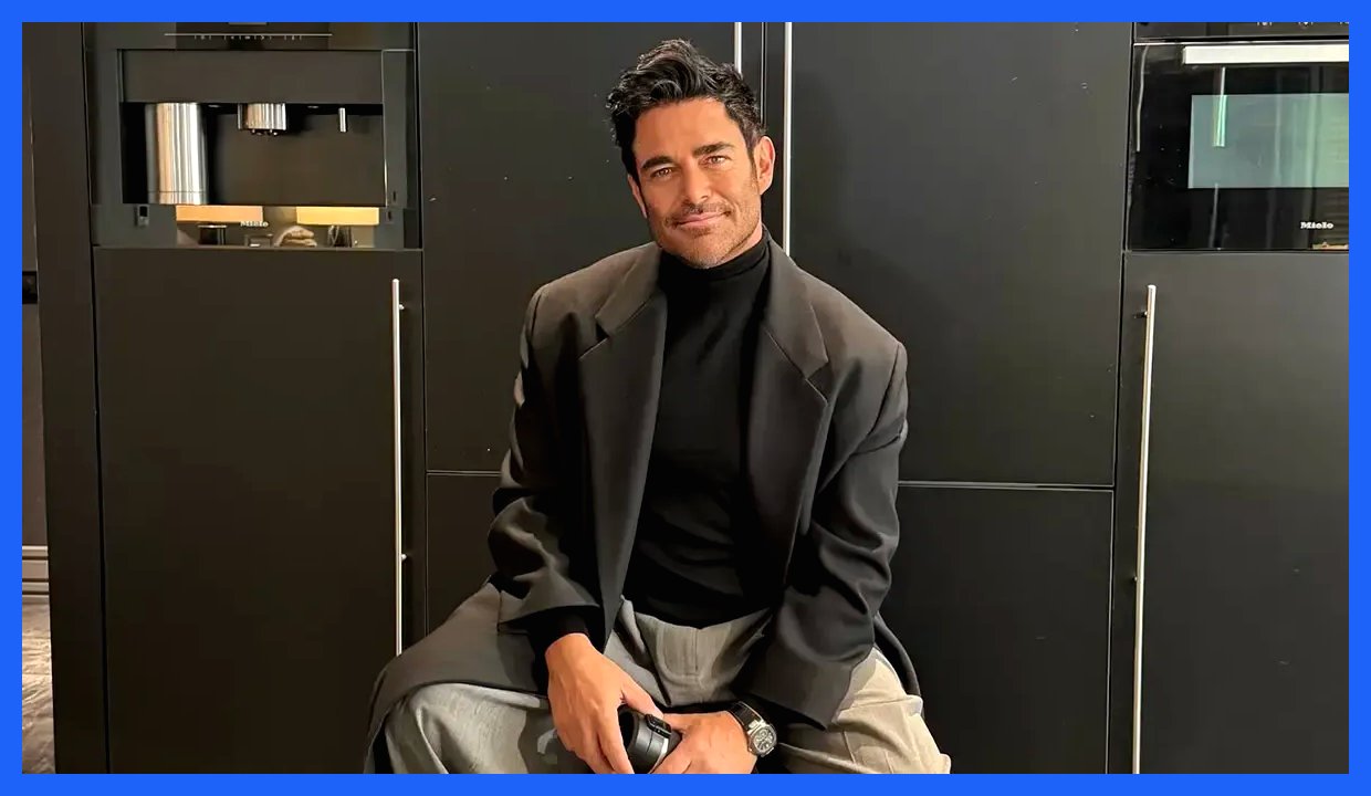 استایل ویژه زمستانی «محمدرضا گلزار»؛ پالتوی بلند و کتونی سفید در یک ترکیب جذاب (عکس)