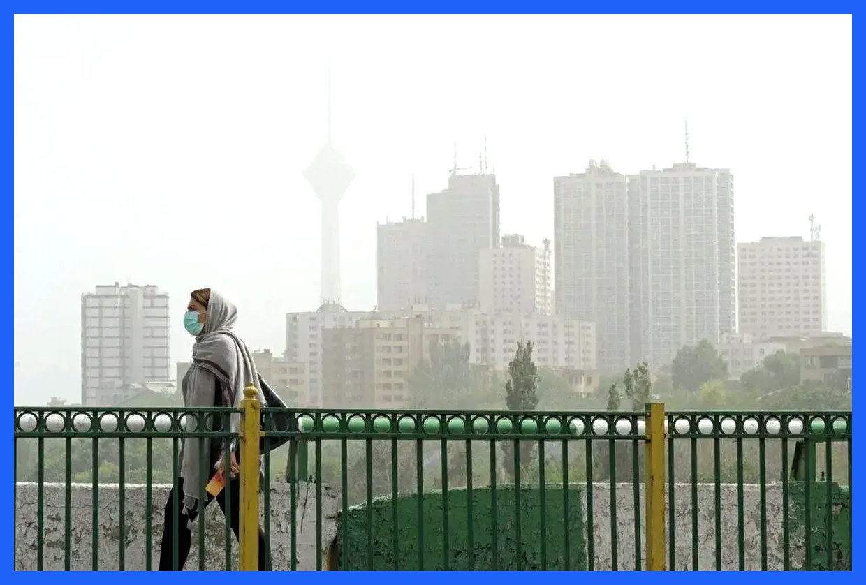 هوای تهران به شدت آلوده شده است