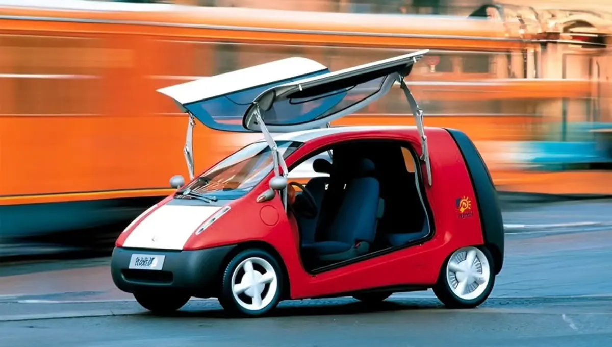 پینینفارینا Eta Beta؛ خودروی هیبریدی شهری نوآورانه سال ۱۹۹۶ (+عکس)