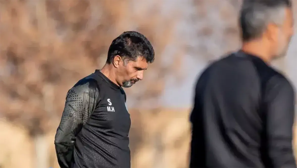 خداحافظی ناگهانی سرمربی آلومینیوم اراک در حین تمرین