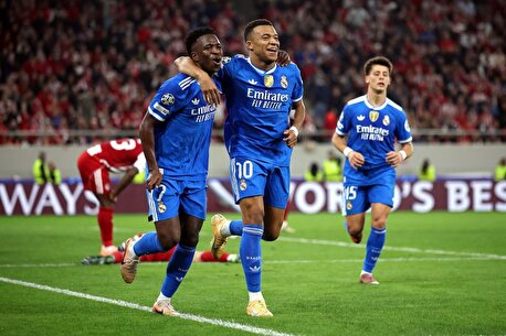 پیروزی تماشایی رئال مادرید با درخشش امباپه و گلزنی طارمی مقابل المپیاکوس