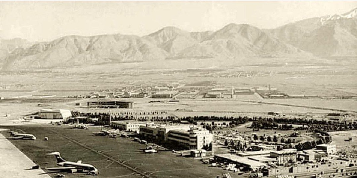 نمایی از فرودگاه مهرآباد در دهه چهل (عکس)