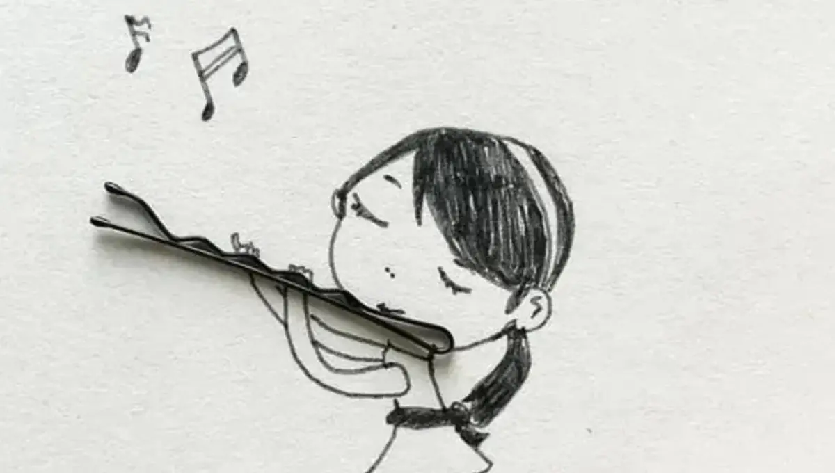 خلق تصاویر جالب با استفاده از ابزار و وسایل