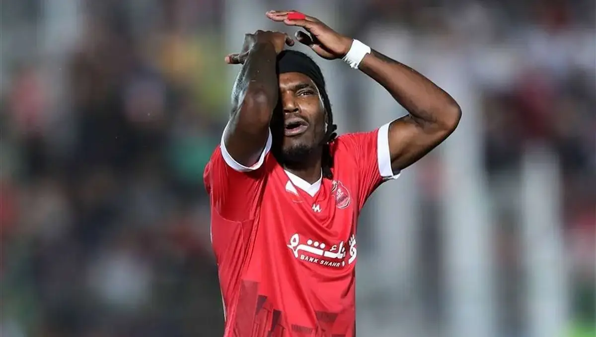 شوک به خط حمله پرسپولیس در آستانه دربی؛ احتمال غیبت «تیوی بیفوما» به دلیل عود کردن مصدومیت