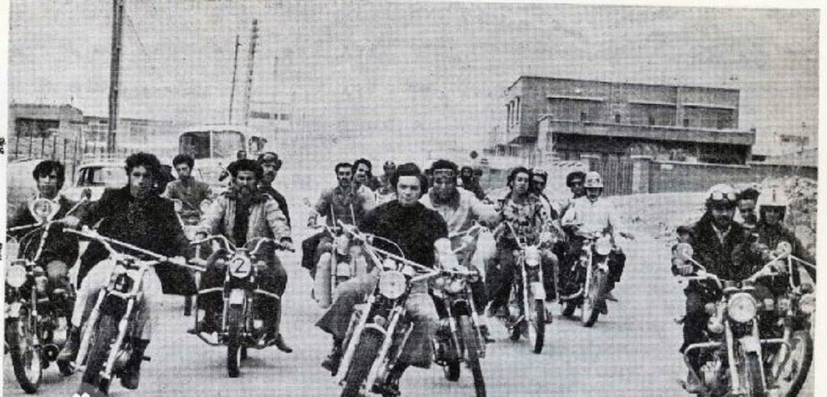 ۵۰ سال قبل؛ نگاهی به بهترین موتورسواران تهران! (عکس)