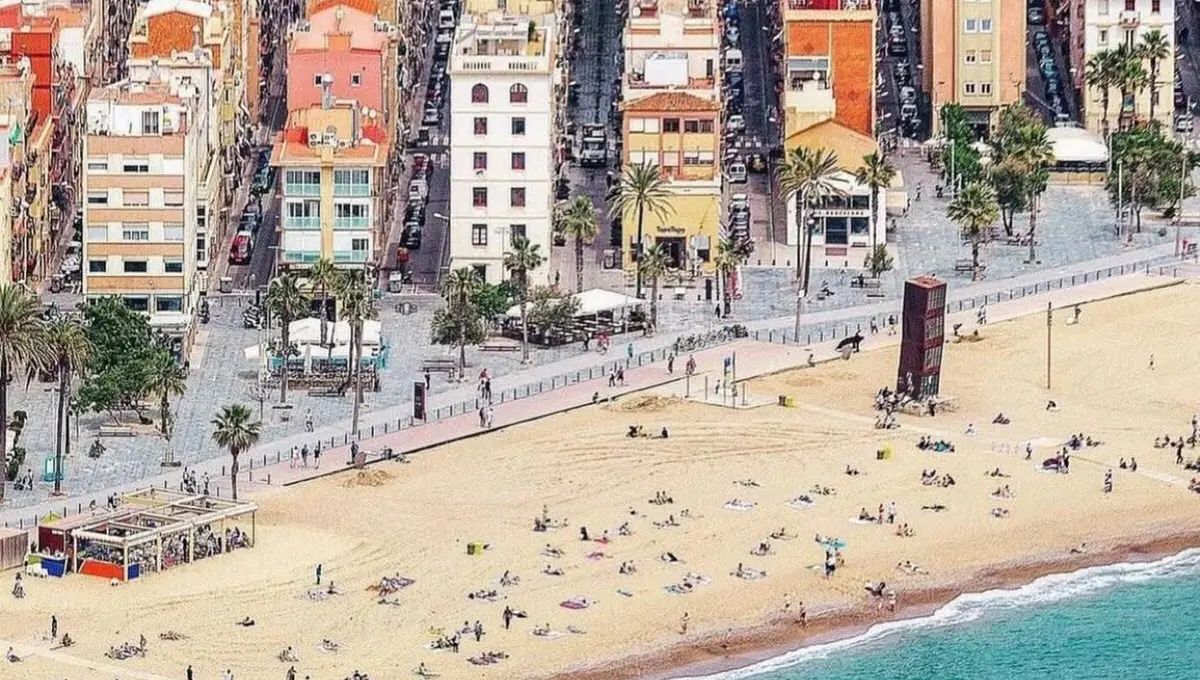 تصویری هوایی از «بارسلونتا»؛ جاذبه‌ای بی‌نظیر در دل بارسلون