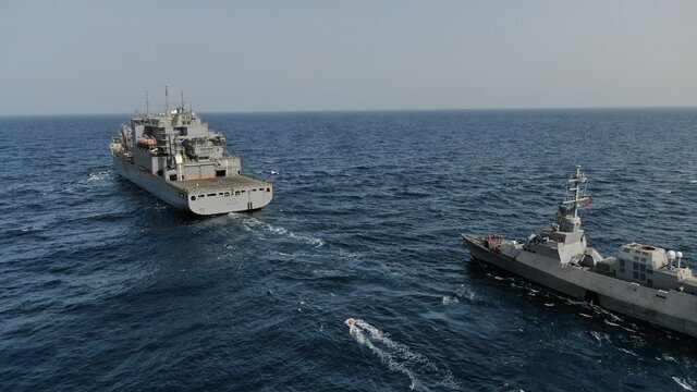 رزمایش دریایی مشترک آمریکا و اسرائیل برگزار شد
