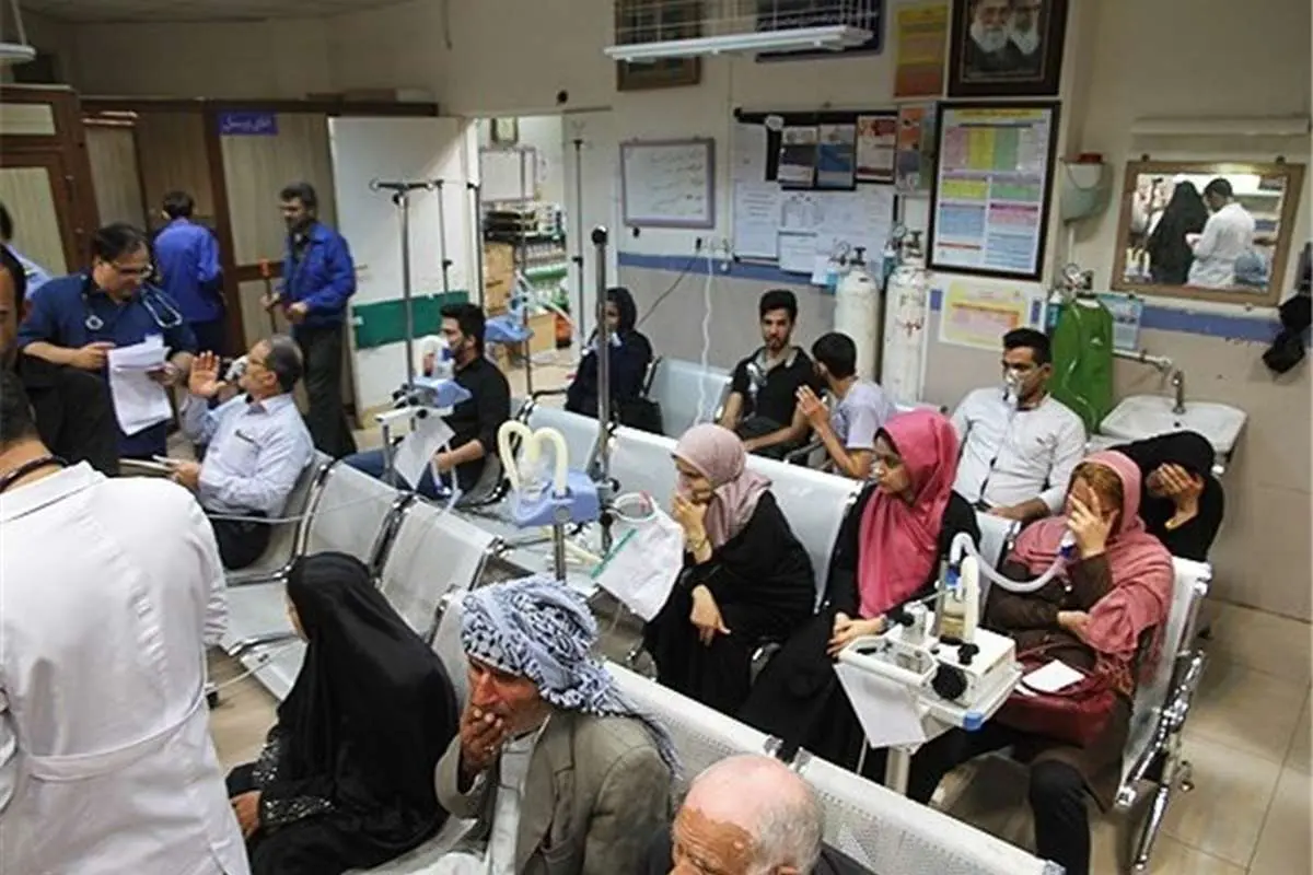 بستری شدن ۱۷۰ هزار نفر به خاطر آلودگی هوا