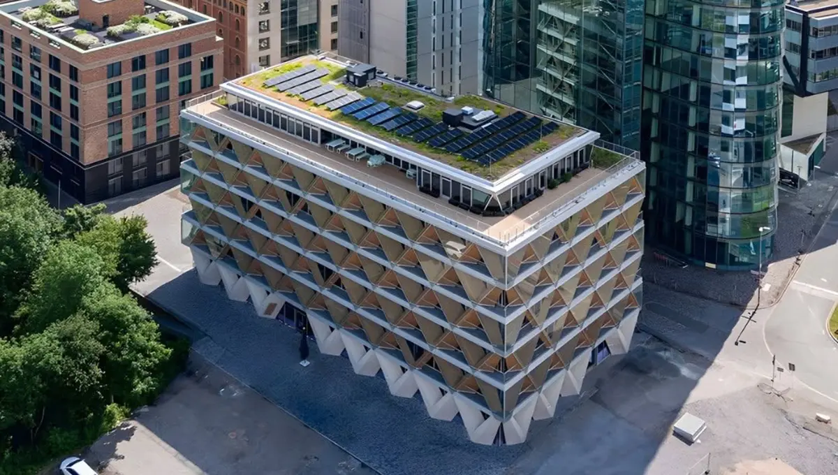 معماری که شیفته هندسه است! (+عکس)