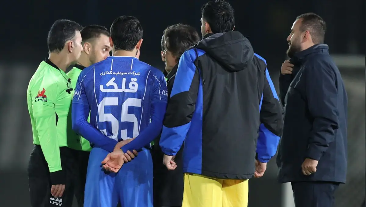 کارشناس داوری: صحنه برخورد در محوطه جریمه ملوان پنالتی نبود، ادعای استقلال رد شد