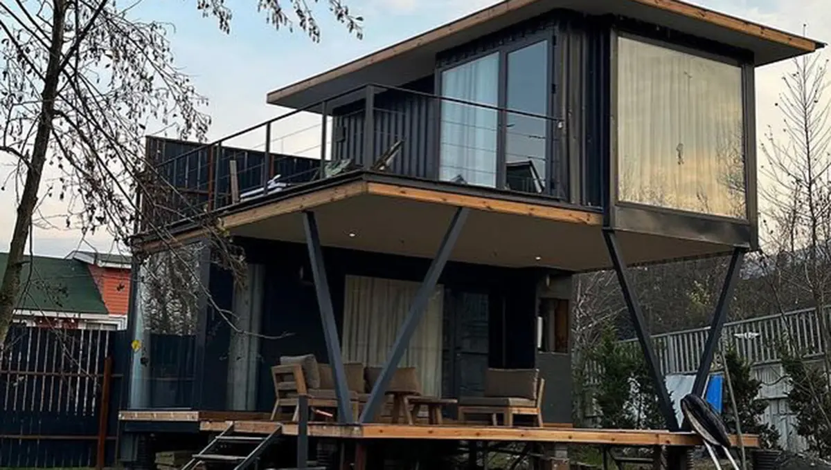 زیبایی‌های خانه‌های کانتینری: تحولی خیره‌کننده در طراحی! (+عکس)