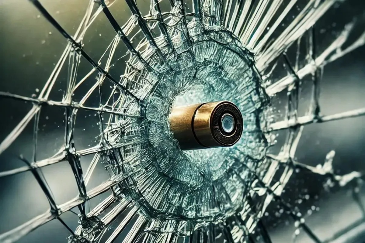 چرا شیشه ضدگلوله ترک می‌خورد اما نمی‌شکند؟