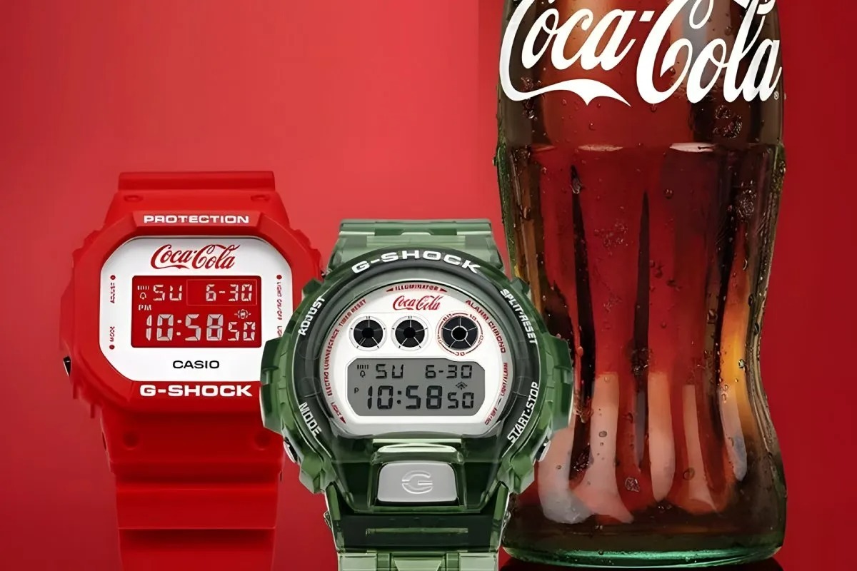 ساعت کاسیو: ترکیبی از نوستالژی و استحکام با طعم کوکاکولا