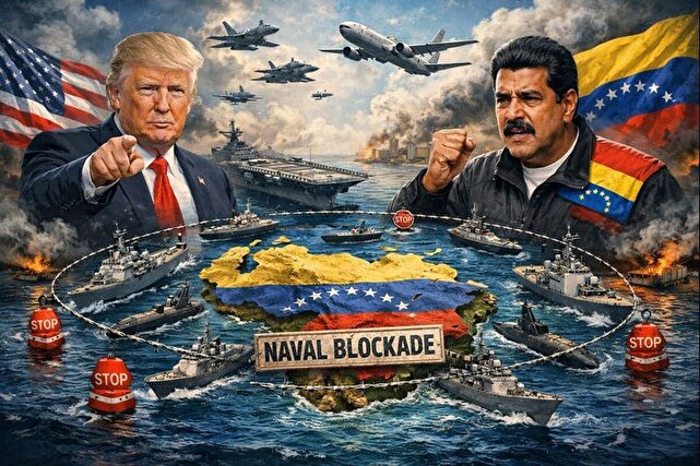 دولت دونالد ترامپ، رئیس‌جمهور سابق ایالات متحده، اعلام کرده است که در نظر دارد محاصره دریایی ونزوئلا را به اجرا درآورد. وی تأکید کرد که این اقدام به منظور بازگرداندن تمام نفت، زمین و سایر دارایی‌هایی است که به گفته او، پیش از این از ایالات متحده دزدیده شده