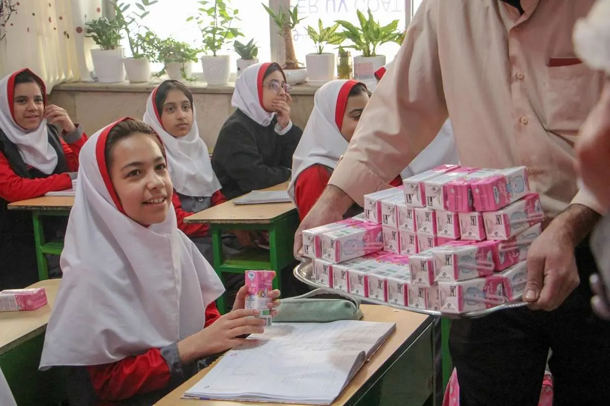 توزیع شیر تنها در مدارس ابتدایی دولتی آغاز شد