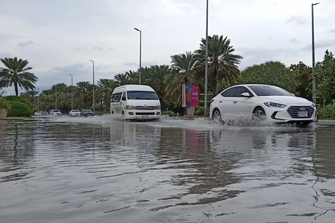 باران بی‌سابقه در کیش؛ ۱۴۱ میلی‌متر در کمتر از ۲۴ ساعت