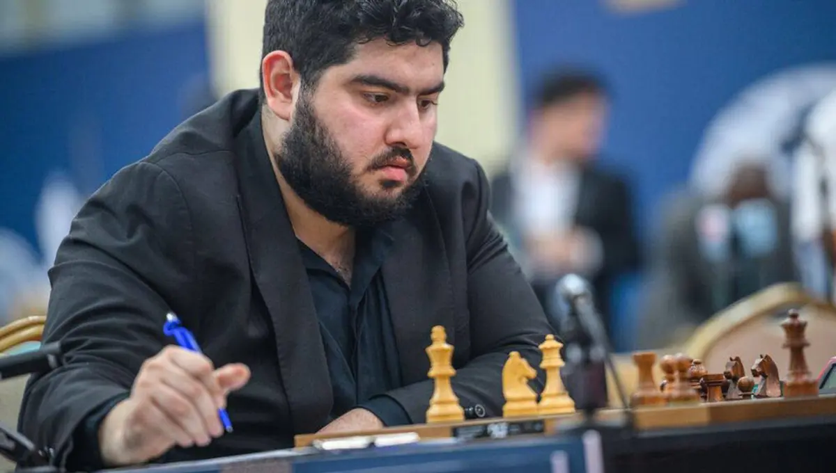 پرهام مقصودلو، ستاره شطرنج ایران، در دوحه به رده نوزدهم قهرمانی جهان رسید!