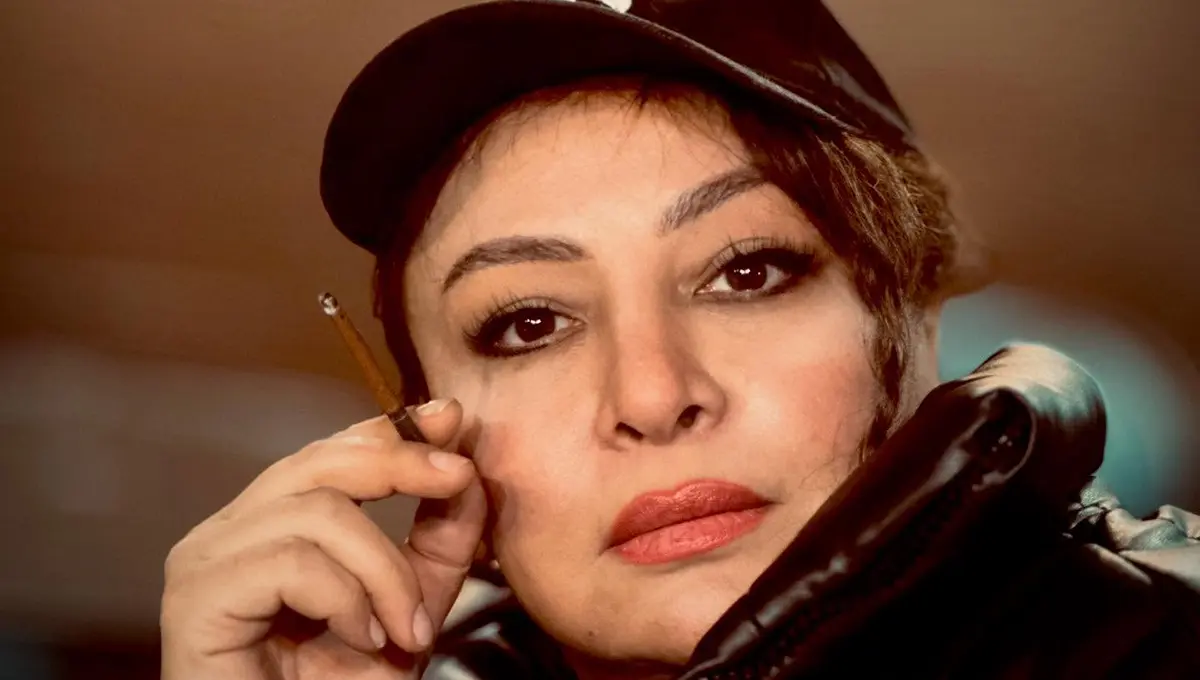 استایل منحصر به فرد مه‌لقا باقری در چرم و شعر فروغ (عکس)