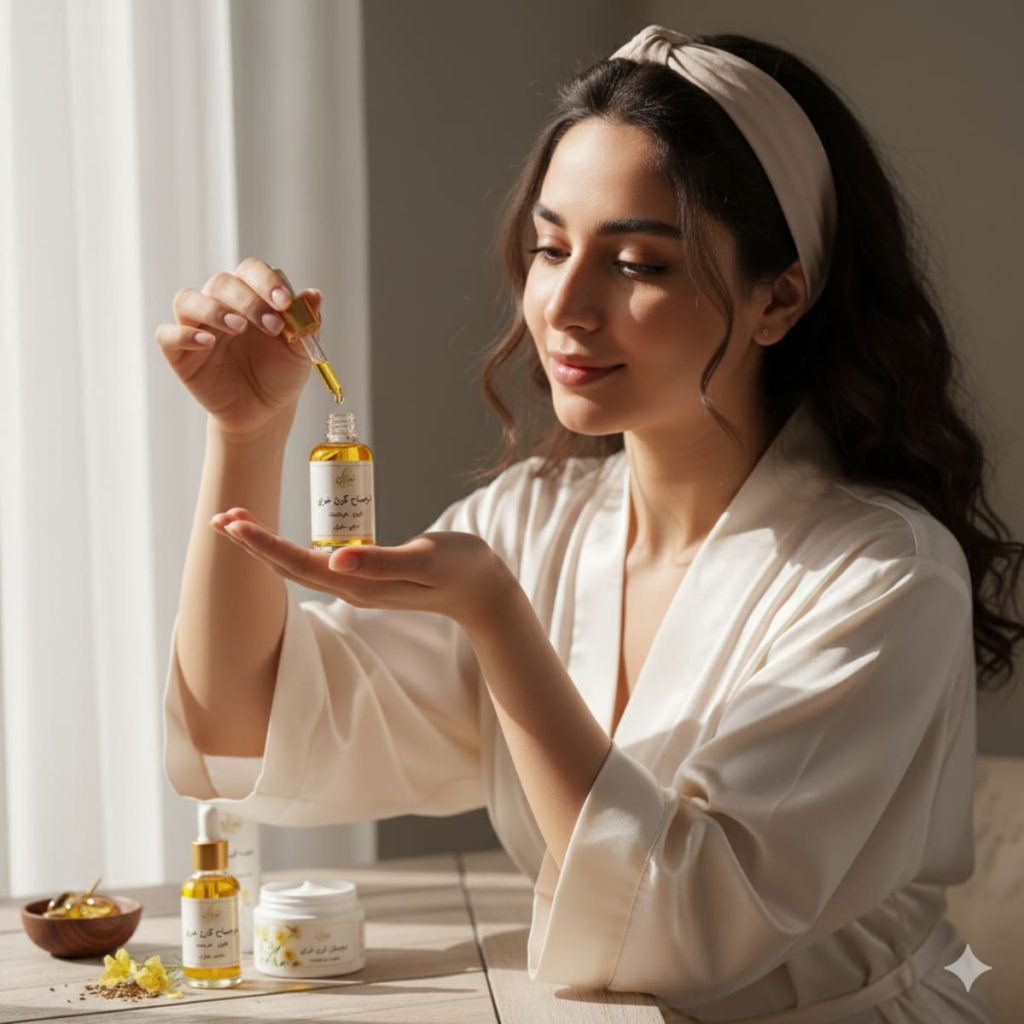 مراقبت پوست با روغن گل مغربی