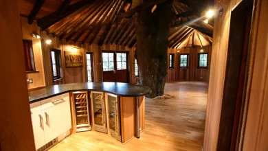 طراحی داخلی با چوب ترمو