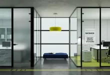 پارتیشن شیشه‌ای